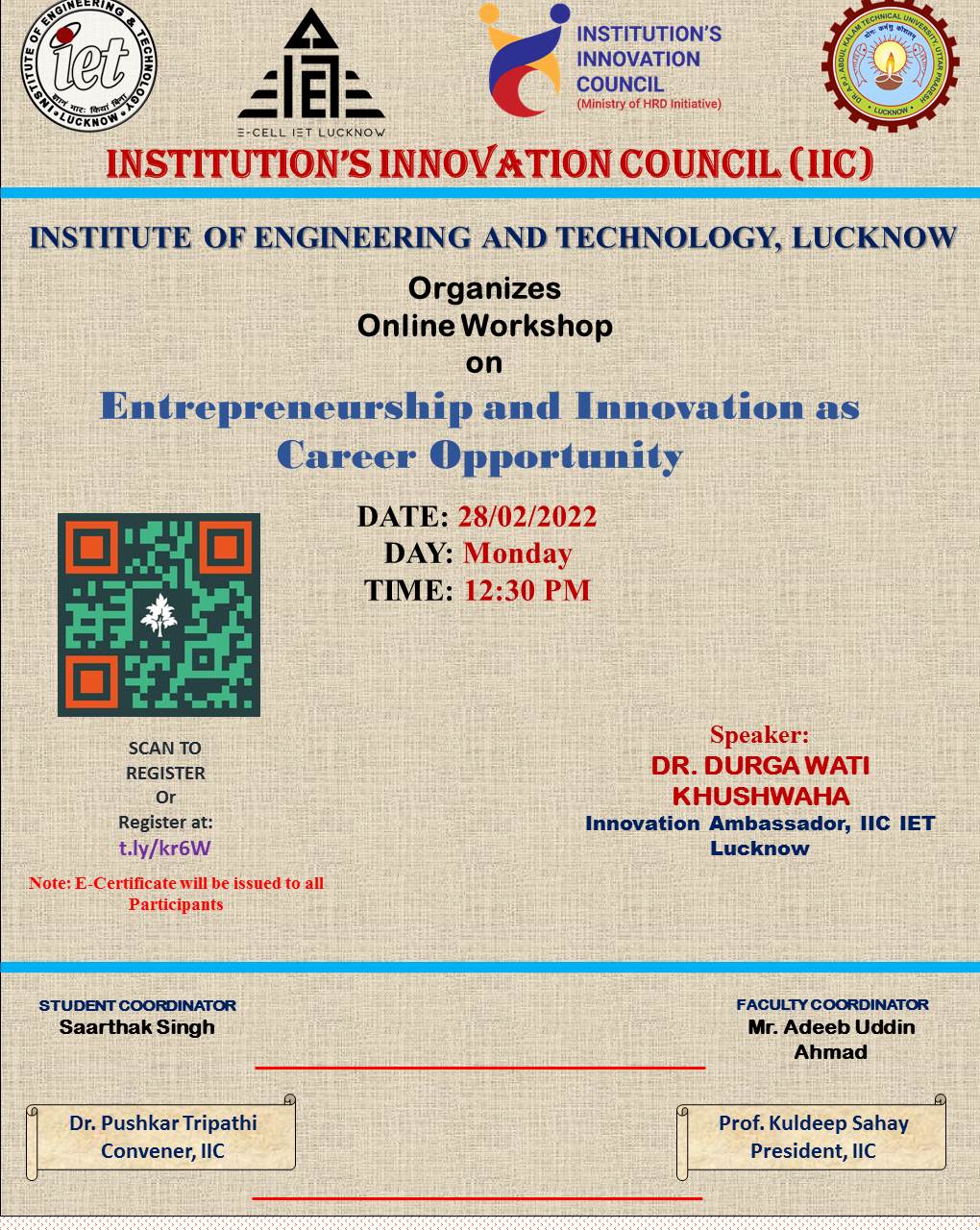 Entrepreneurship and Innovation as Career Opportunity